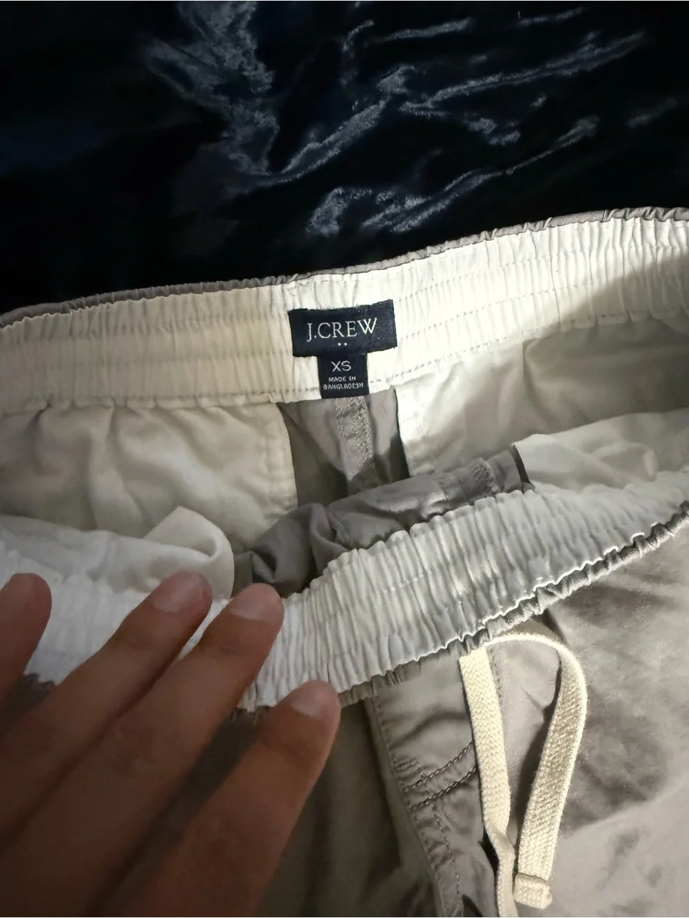 J. Crew Light Gray Men's Hybrid Shorts